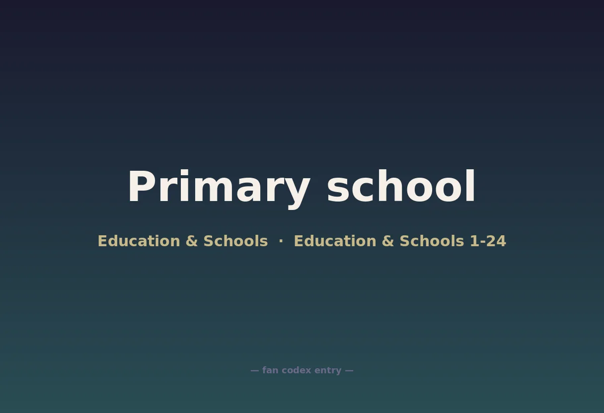 Primary school