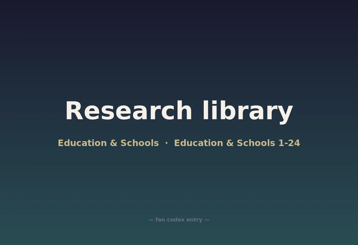 Research library